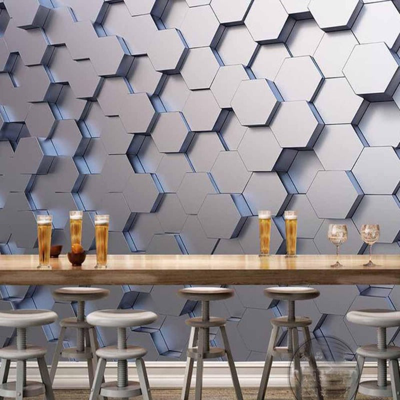 3D Wallpaper Hexagon Insights II